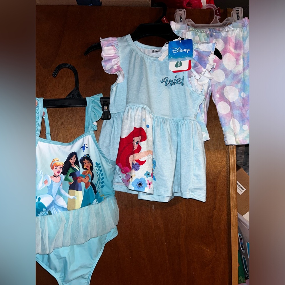 Disney Princess Bundle size 5-6 NWT